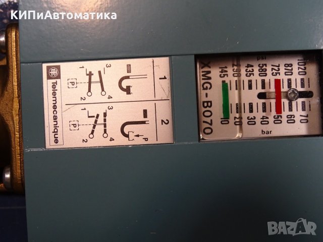 пресостат Telemecanique Pressure Switch XMG-B500, XMG-B091, XMG-B002, XMG-B280, XMG-B070,XMG-B028, снимка 12 - Резервни части за машини - 35095561