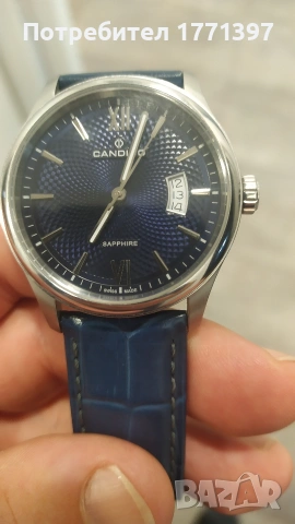 Швейцарски часовник Candino , снимка 5 - Мъжки - 53426874