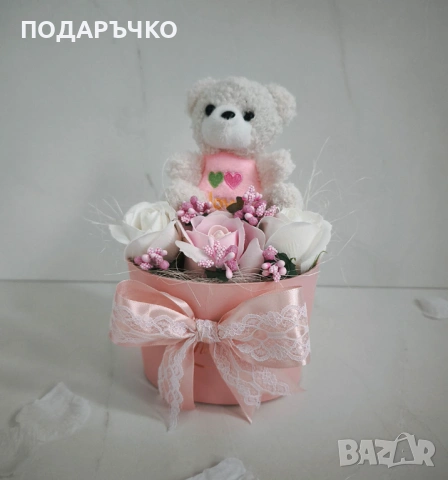 Луксозна кутия със сапунени рози, снимка 16 - Други - 52925566