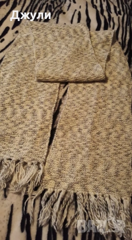 Комплект меланж  Шапка и Шал, снимка 2 - Шапки - 53057202