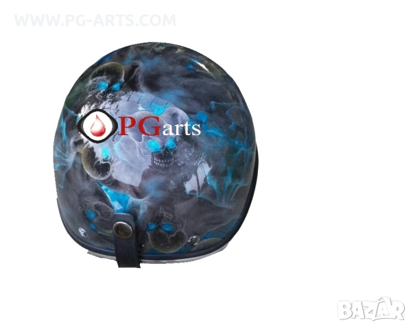 Фолио за хидрографика BLUE SKULL 50, снимка 2 - Друго търговско оборудване - 53193478