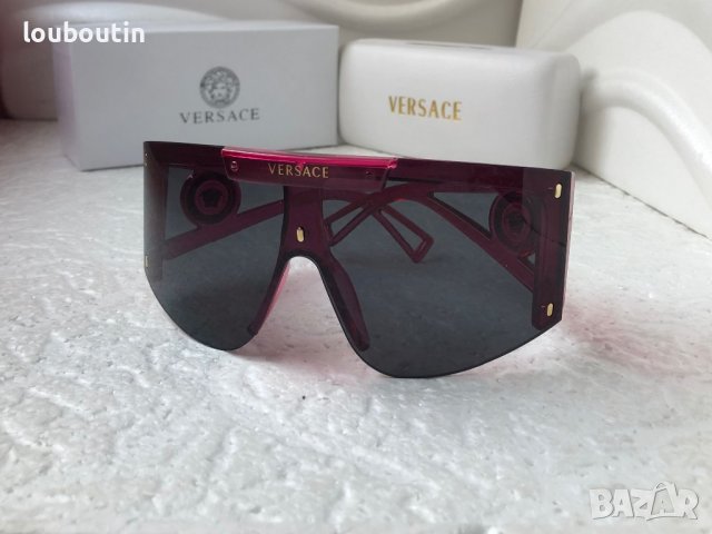 Versace MEDUSA ICON SHIELD слънчеви очила UV 400 защита , снимка 3 - Слънчеви и диоптрични очила - 38808920