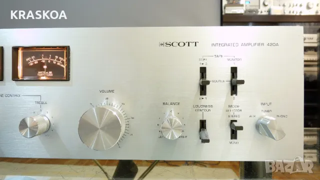SCOTT 420A - 420лв, снимка 3 - Ресийвъри, усилватели, смесителни пултове - 49416791