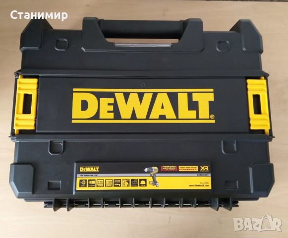 Куфари DeWalt XR T-STAK за винтоверт/гайковерт, снимка 9 - Куфари с инструменти - 52423723