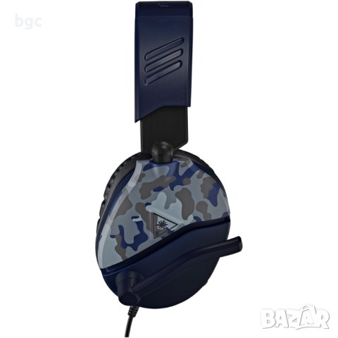 НОВИ Слушалки Gaming Turtle Beach Recon 70, Multiplatforms, Jack 3.5 мм, Camo Blue, снимка 5 - Безжични слушалки - 43197323