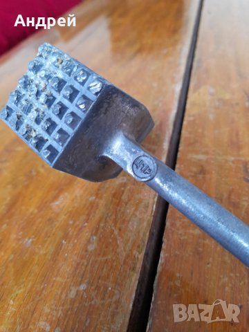 Старо чукче за месо,чук #9, снимка 4 - Антикварни и старинни предмети - 33107505