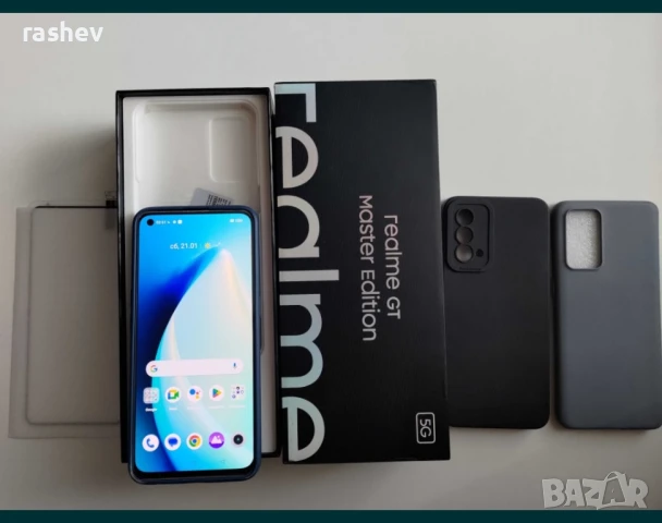 Телефон Realme GT Master Edition 256/8 GB.cosmo black, снимка 5 - Други - 50450421