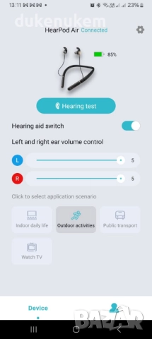 HearPod Air Bluetooth шумопотискащо устройство, слухов апарат, снимка 11 - Слушалки и портативни колонки - 51806993