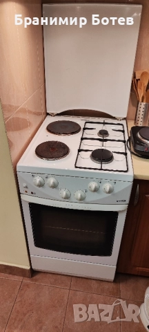 Печка на ток и газ Gorenje ширина 50см