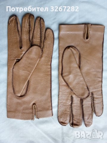 Ръкавици, Мъжки, Официални, Естествена Кожа, снимка 6 - Други - 43733315