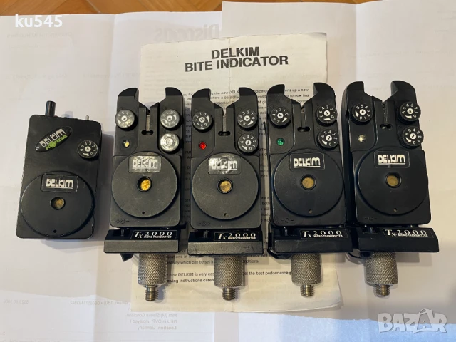 Delkim MK1 с Delkim Tx 2000 и Delkim Rx 2004 сигнализатори Делким