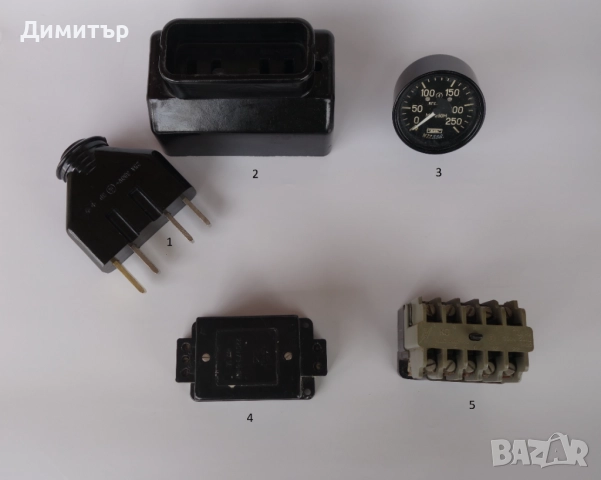 Лот-щепсел, манометър, реле...