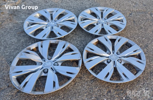 15 цола оригинални тасове Пежо, снимка 2 - Аксесоари и консумативи - 51062902