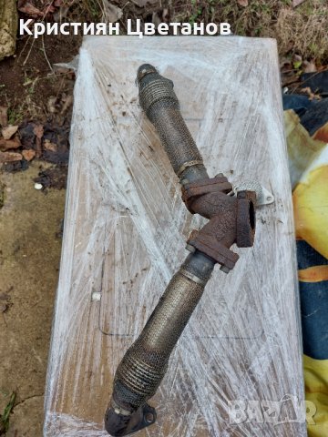 Тръби изпускателен колектор Ауди А6 Ц6 4ф, снимка 2 - Части - 39180733