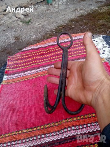 Старинна кука,ченгел #2, снимка 2 - Антикварни и старинни предмети - 27300383