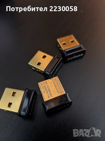 Мини USB WiFi адаптери - Edimax EW-7811Un, снимка 2 - Мрежови адаптери - 37108110