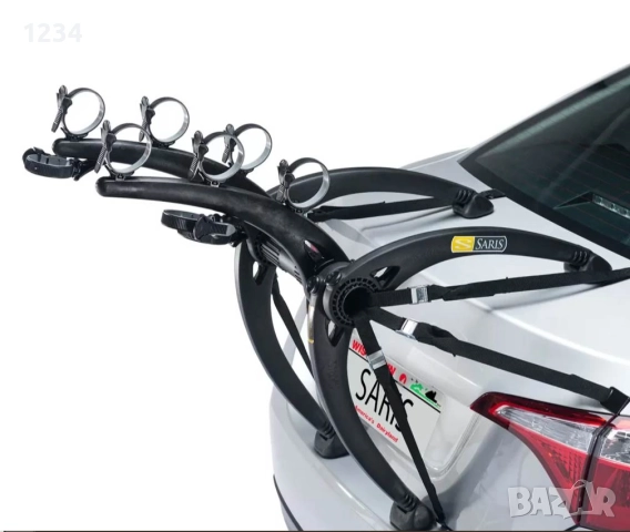 SARIS BONES 3 стойка багажник за велосипеди за автомобил, снимка 3 - Аксесоари за велосипеди - 51468799
