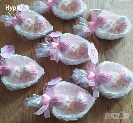 Подаръчета за гости за погача, кръщене, рожден ден, прощъпилник, снимка 2 - Декорация - 43756540