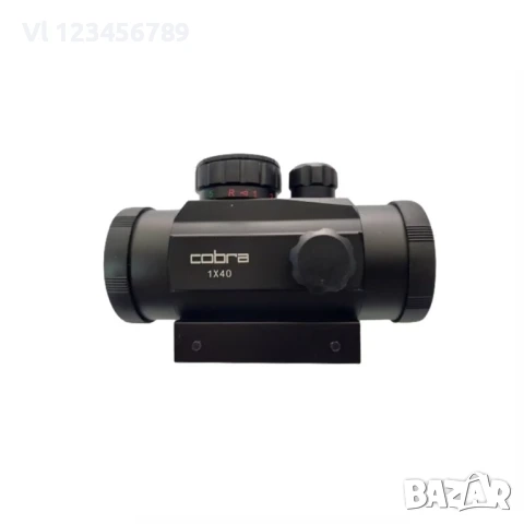 Прицел бързомер - Cobra 1x40RD -червен/зелен, снимка 2 - Оборудване и аксесоари за оръжия - 52283188