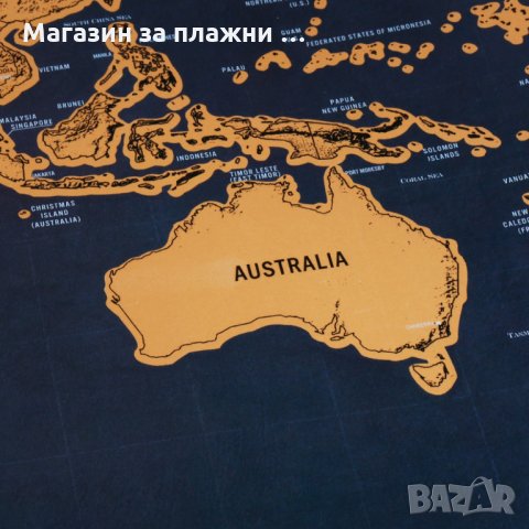 Скреч карта на света Travel Life, Delux - ЧЕРЕН ТУБИС, снимка 3 - Други стоки за дома - 28461942