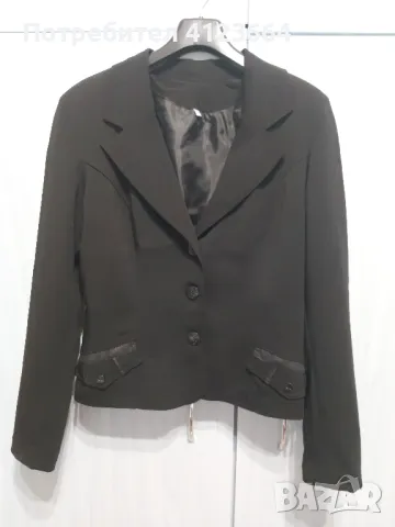 черно сако
