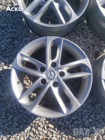 5x114.3..16.цола..6.5j ET52.5 оргинални Mazda, снимка 4 - Гуми и джанти - 52006147