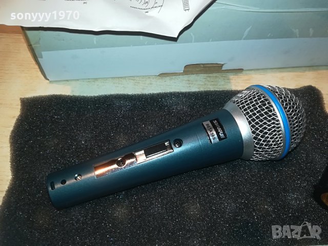 shure beta sm58s-profi microphone-внос швеицария, снимка 3 - Микрофони - 28457573
