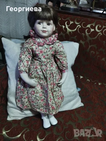 Керамична кукла , снимка 2 - Кукли - 48448223