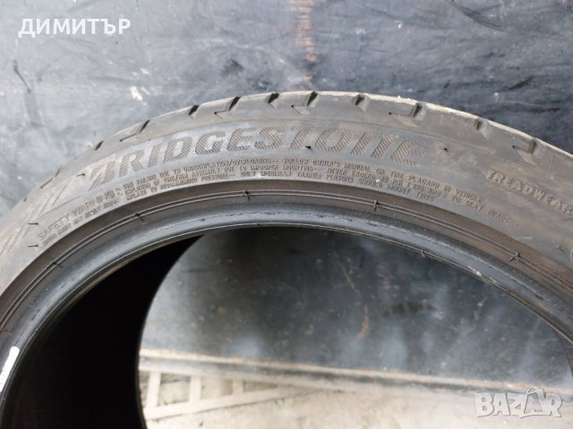 2бр.летни BRIDGESTONE 225/40/19 93W DOT 2620, снимка 5 - Гуми и джанти - 39099932