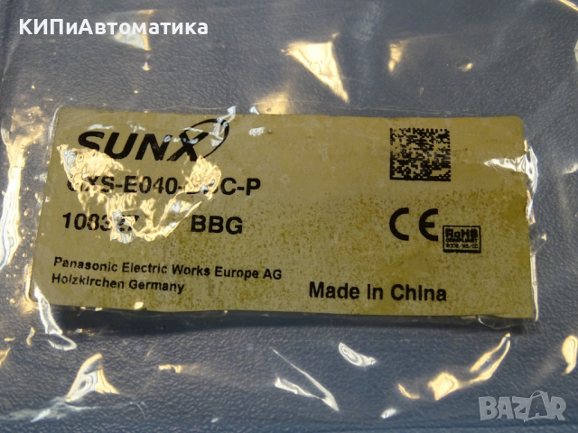 индуктивен датчик SUNX GXS-E040-BBC-P, снимка 4 - Резервни части за машини - 36530838