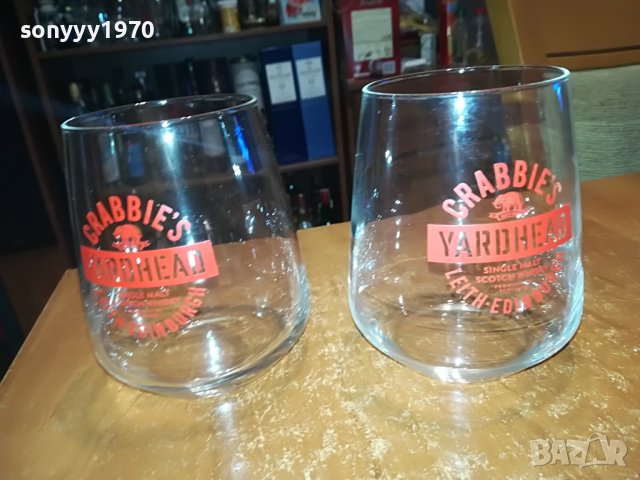 CRABBIES 2БР ЧАШИ ЗА УИСКИ 2911222025, снимка 8 - Колекции - 38844113