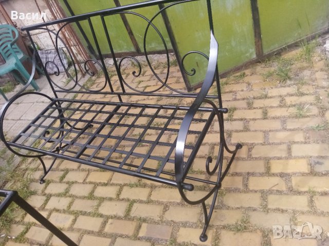 Маси., пейки и столове от ковано желязо, снимка 5 - Други - 32577686