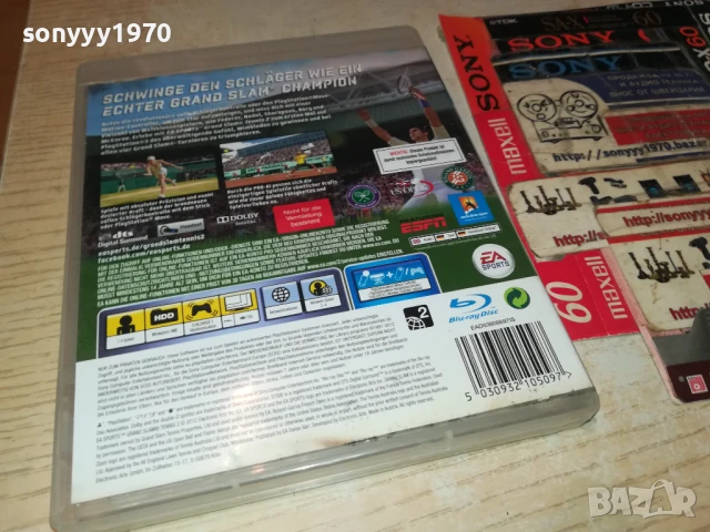 SONY PS3 GRAND SLAM TENNIS 2 GAME 1308251046, снимка 13 - Игри за PlayStation - 51349139