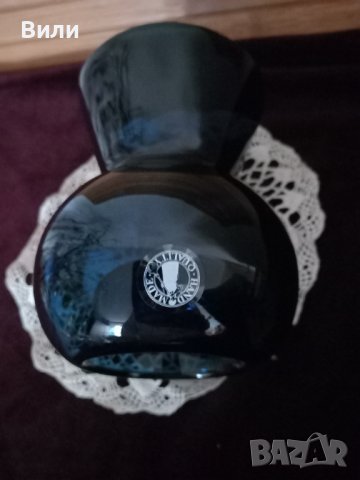 Красива стъклена ваза, снимка 2 - Вази - 40845658