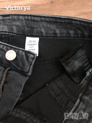 Дънки H&M висока талия, снимка 2 - Дънки - 38733084