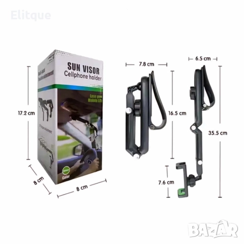 Държач за мобилен телефон за кола,гъвкав,въртящ се на 360 градуса, снимка 10 - Други - 52870876