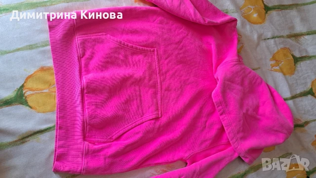 Суитчър неон розов М, снимка 2 - Суичъри - 50535730