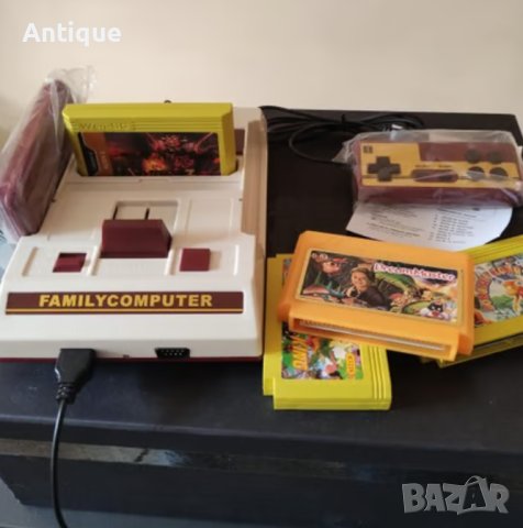 Lehuai Famicom NES конзола с 2000 вградени 8-бит игри, снимка 3 - Други игри и конзоли - 43560881