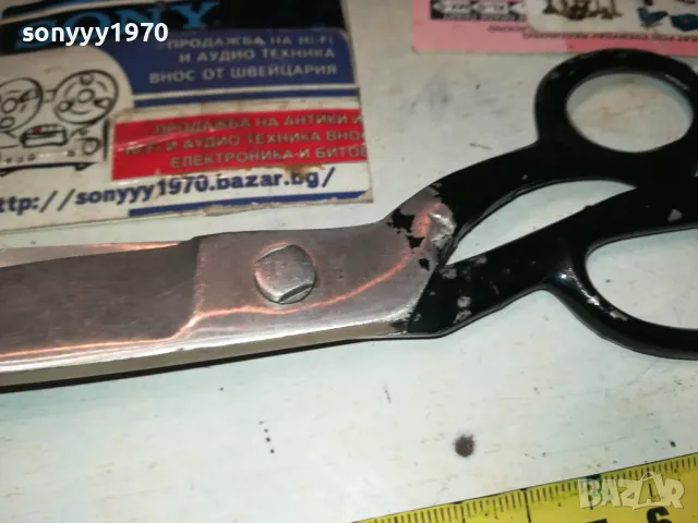 ретро ножица 2411241739, снимка 6 - Антикварни и старинни предмети - 48089574