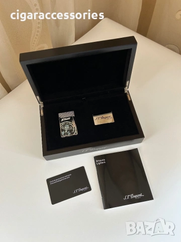 Запалка S.T. Dupont Joker – 2 пламъка | Пълен комплект, снимка 9 - Запалки - 53399292