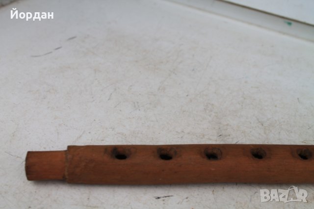 Дървена свирка , снимка 2 - Антикварни и старинни предмети - 40405308