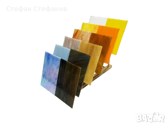 Комплекти от цветно художествено стъкло, снимка 4 - Декорация за дома - 52565307