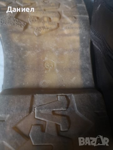 Дамски кожени обувки , снимка 3 - Дамски боти - 44007580