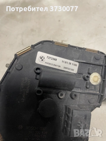 BMW F10 F11 моторче чистачки 7272368, снимка 2 - Части - 53512423