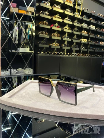 очила с черен обикновен калъф и кутия chanel, снимка 15 - Слънчеви и диоптрични очила - 51420405