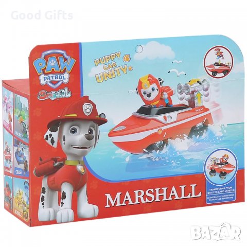 Трансформираща се кола на Маршал Пес патрул, снимка 2 - Коли, камиони, мотори, писти - 38264772