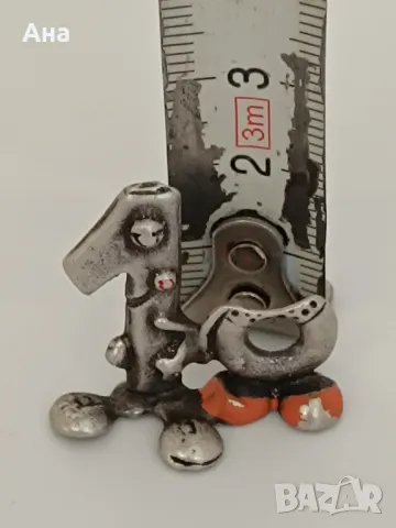 Сребърна фигурка , снимка 6 - Колиета, медальони, синджири - 50348999