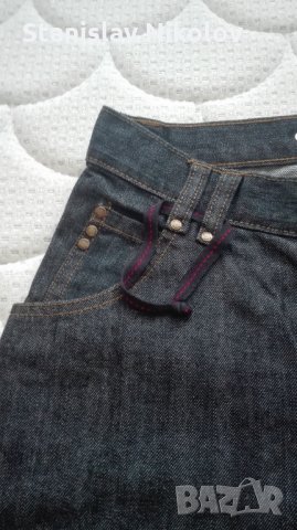 Черни дънкови панталони Lee Cooper 3/4 (Jeans), снимка 5 - Къси панталони - 32802142