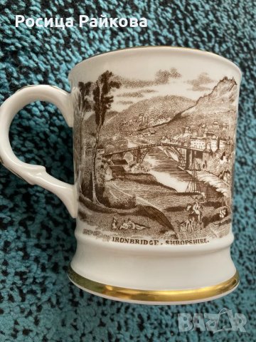 Колекционерска чаша Coalport, снимка 3 - Колекции - 48682042