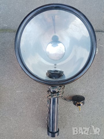 Лампа, рефлектор от медицинска синя лампа. 